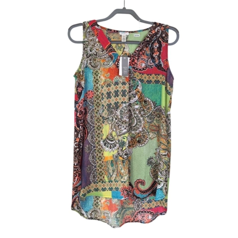 🌸 NWT Spense Boho Paisley Print Dress – Size M 🌸